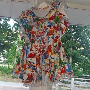 Disney girls boutique top